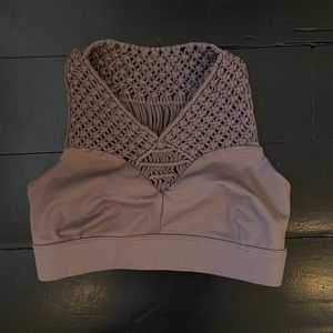Carbon 38 Lattice Boho Sports Bra
